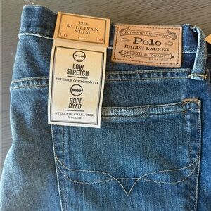 New with tags Polo Ralph Lauren men’s jeans. 36W x 30L